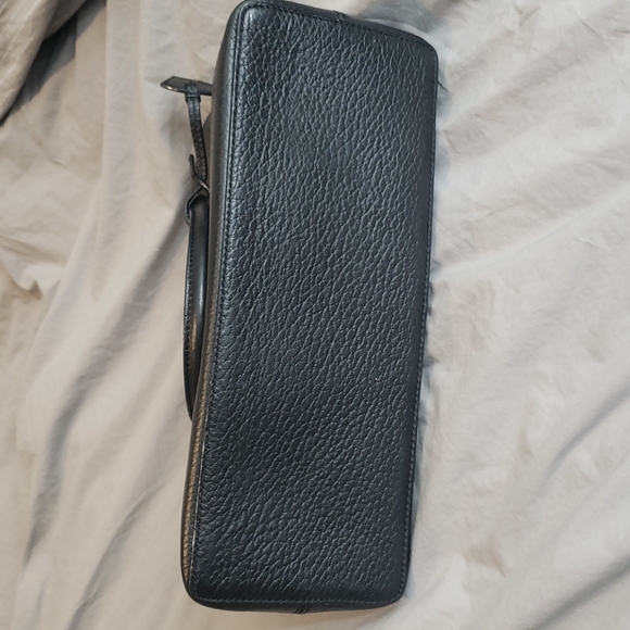 Kate spade purse black pebbled leather - Picture 3 of 8